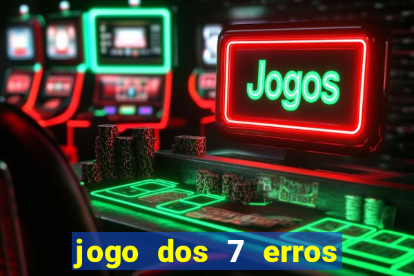 jogo dos 7 erros para manipuladores de alimentos